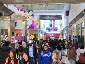 Students, Shopping and DJs: Swansea Student Night at Quadrant Shopping Centre