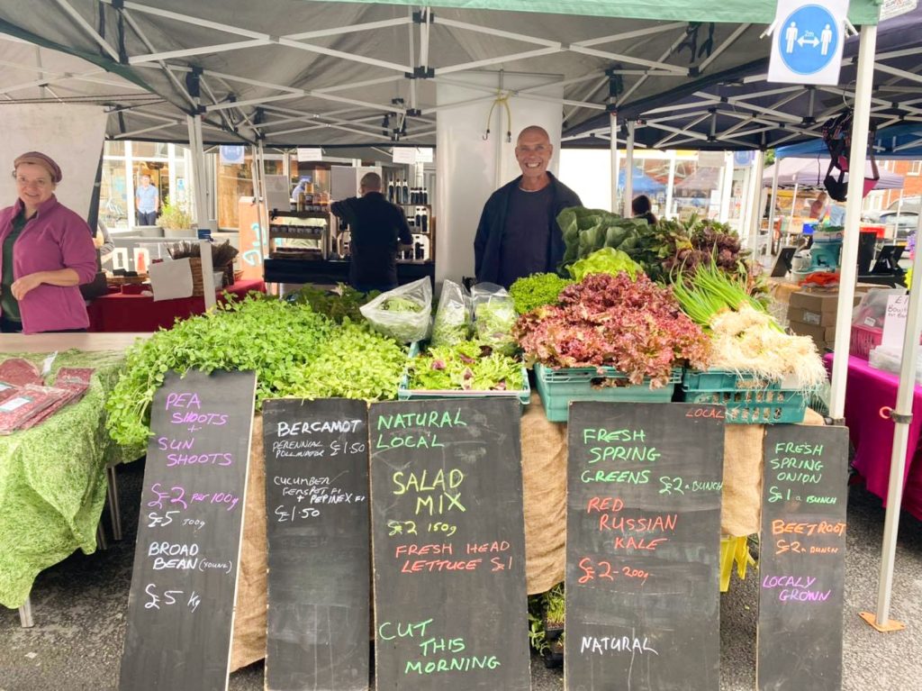 Vegetable stall