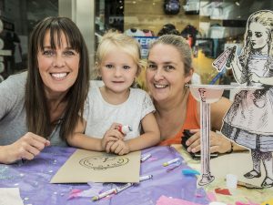 Getting crafty in a shopping centre