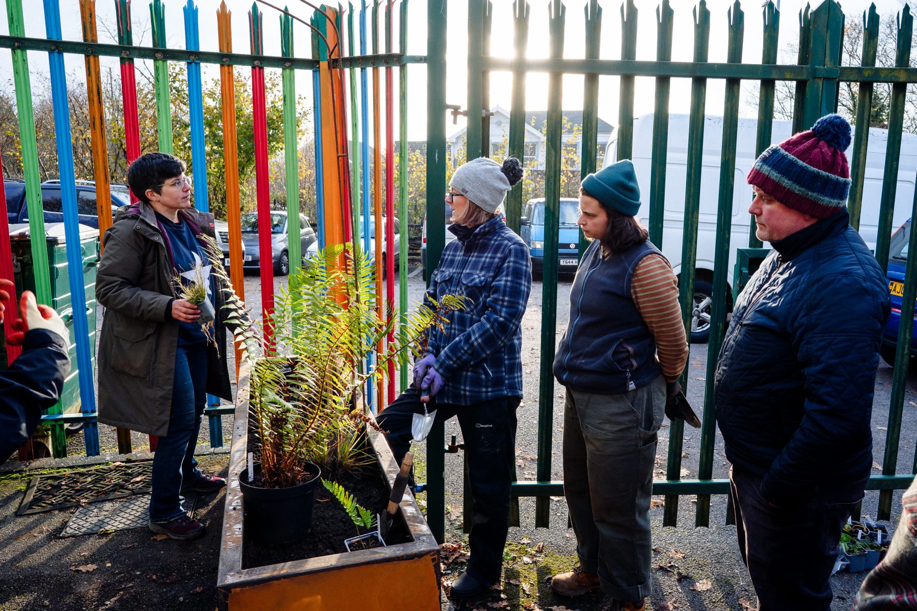 Green Infrastructure training with Natural Resources Wales and Swansea ...
